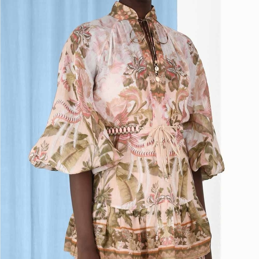 Zimmermann Multicolor Floral Dress - Picture 2 of 9